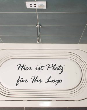 Wanne mit Branding